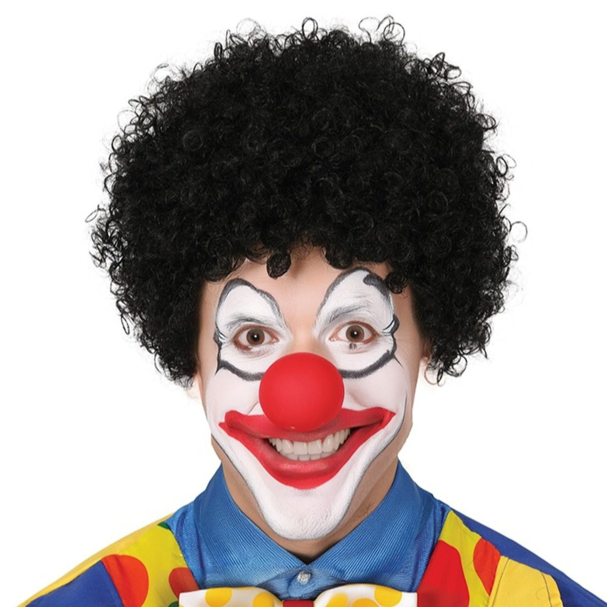 Black Clown Wig