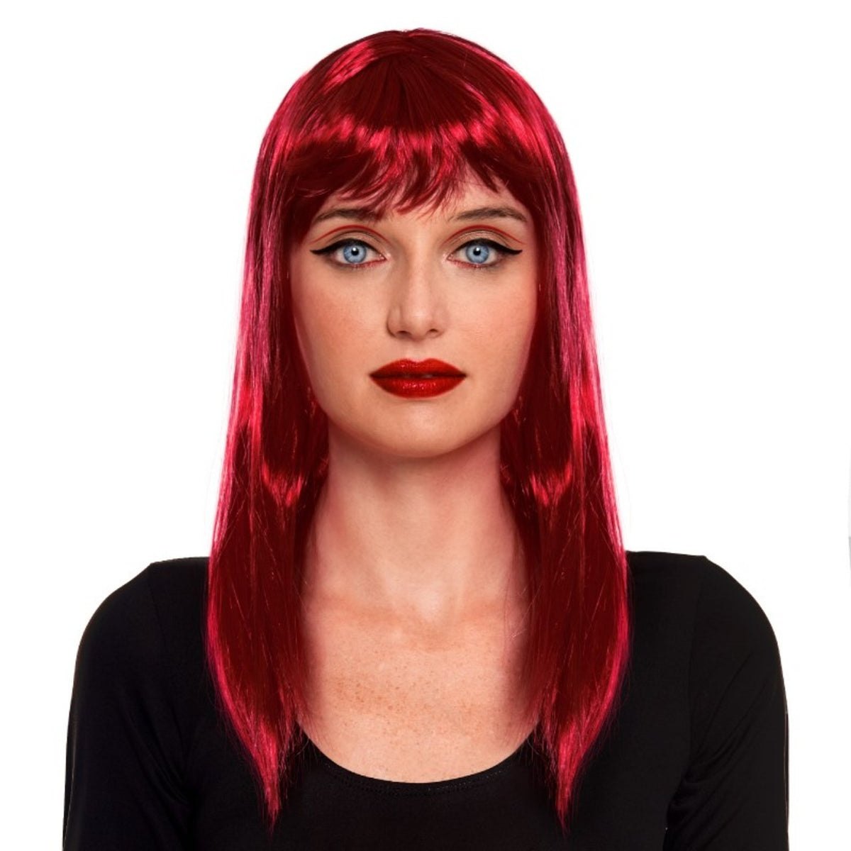 Straight Redhead Wig