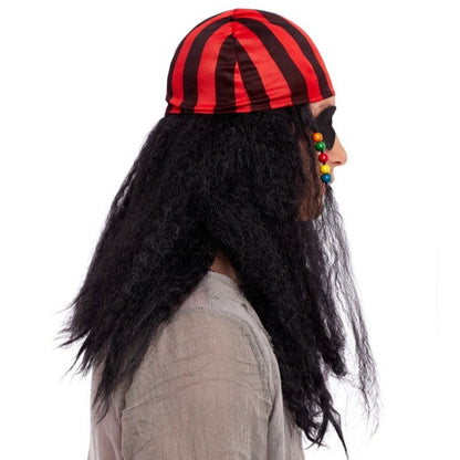 Pirate Wig with Kerchief