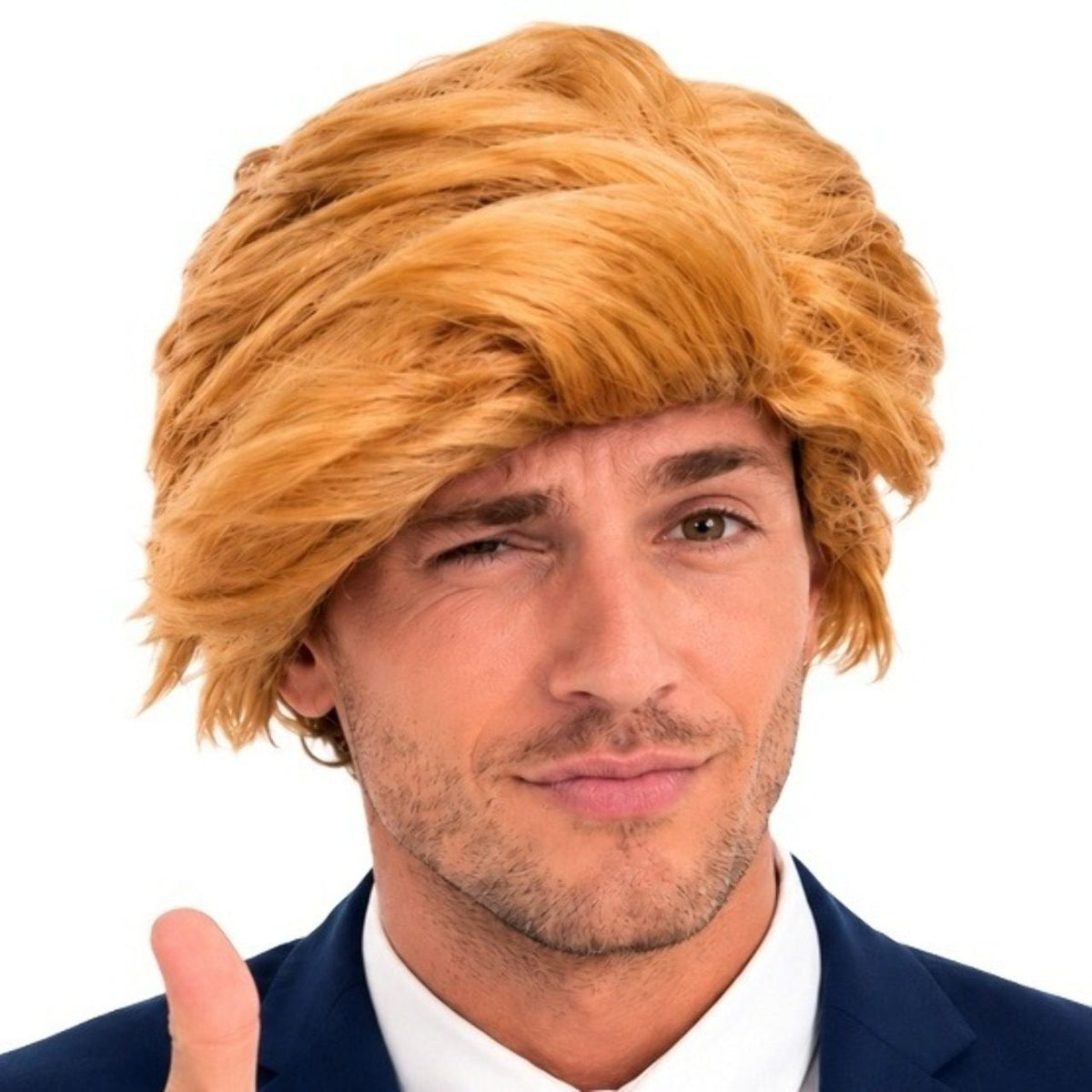 US President Wig