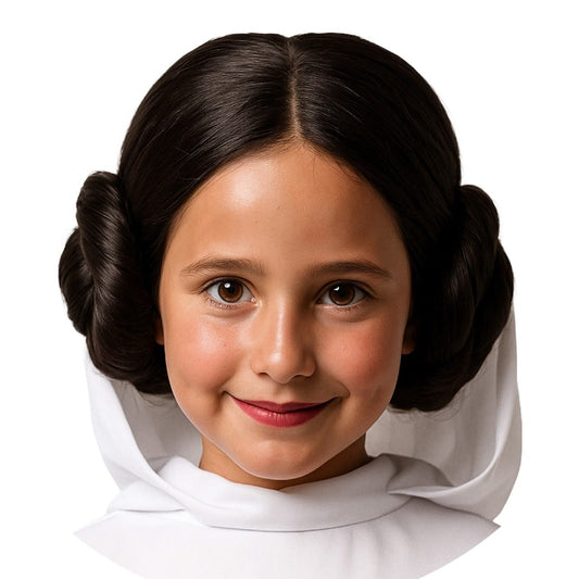 Girls Eco Princess Leia Wig