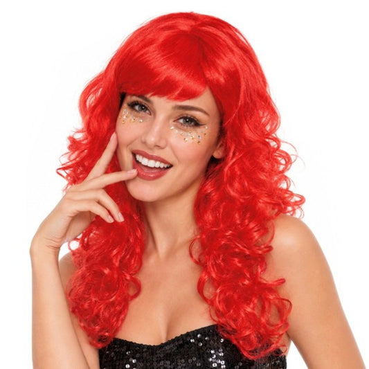 Red Wavy Wig