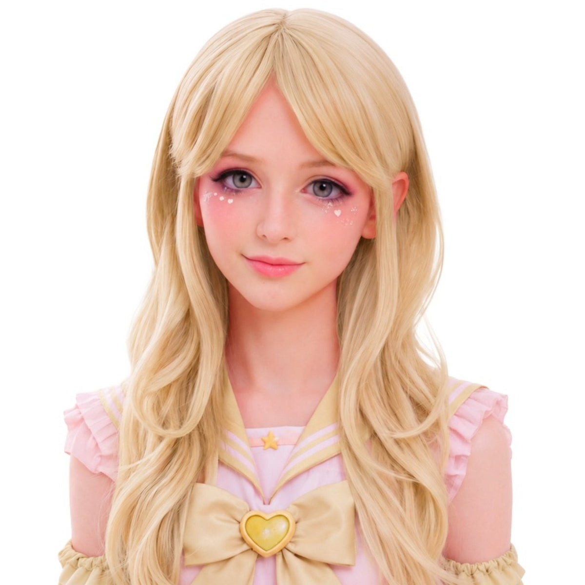 Long Blonde Cosplay Wig