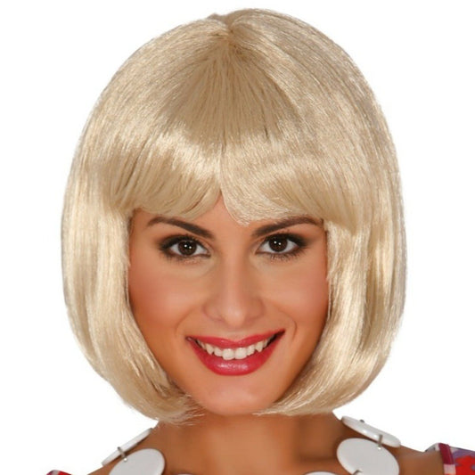 Medium Length Blonde Wig