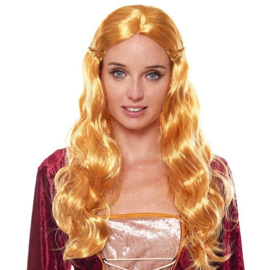Medieval Wavy Blonde Wig
