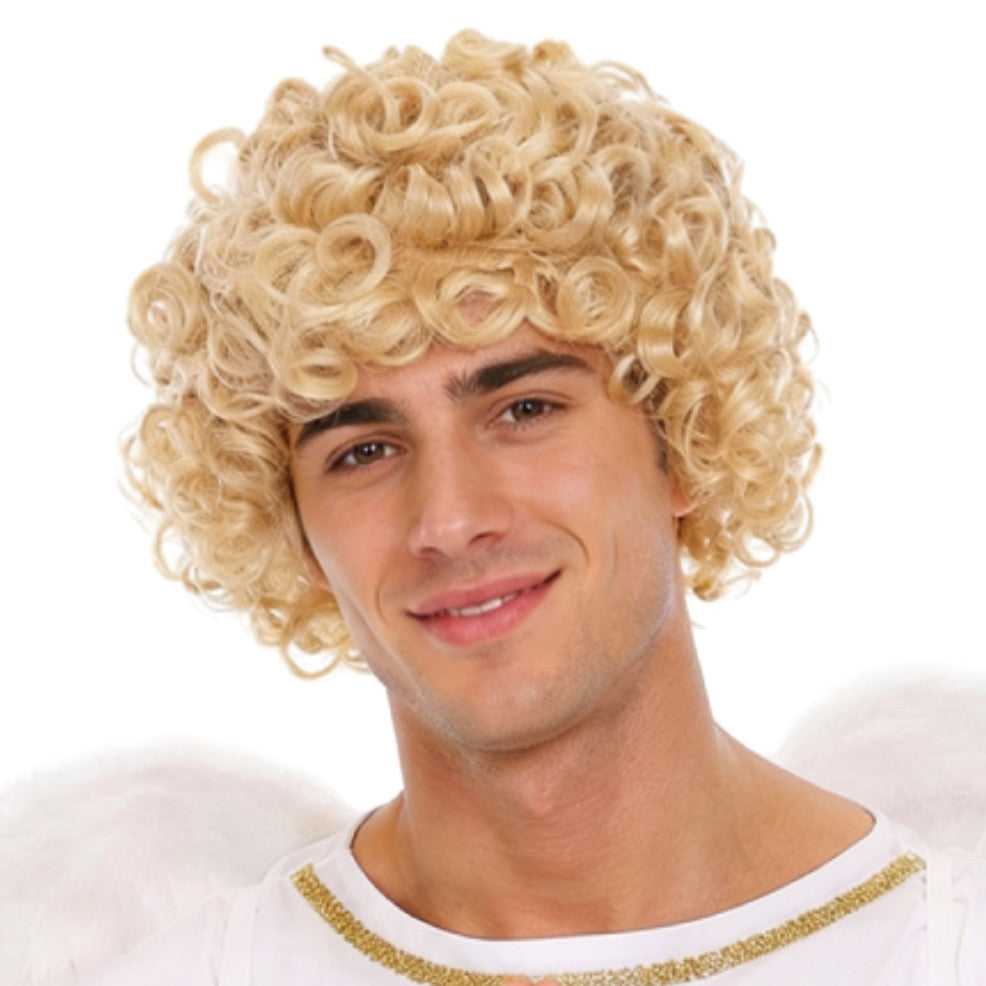Blonde Curly Angel Wig