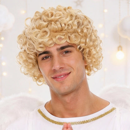 Blonde Curly Angel Wig