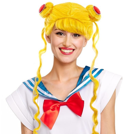Sailor Moon Wig with Buns