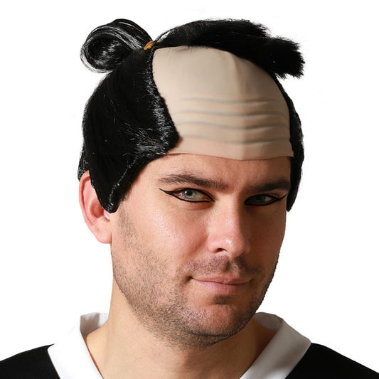 Samurai Wig with Ponytail