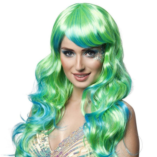 Aqua Mermaid Wig