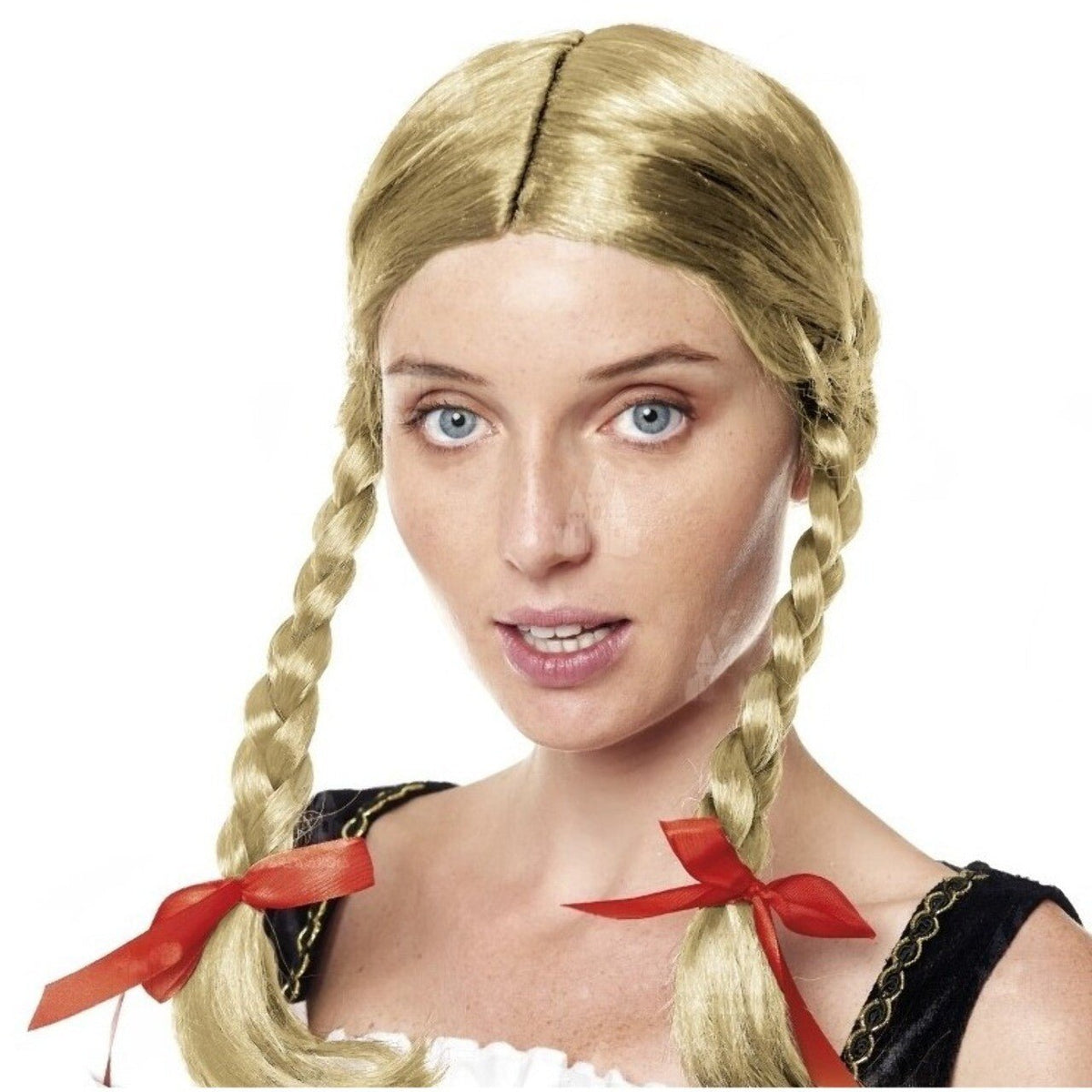 Blonde Braids Tyrolean Wig