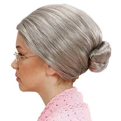 Girls Old Lady Wig