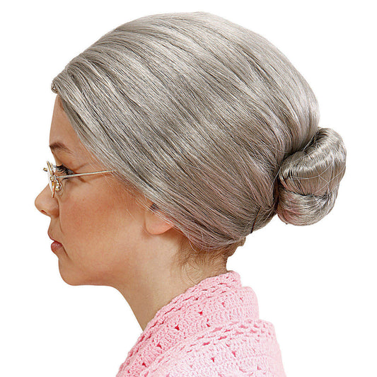 Girls Old Lady Wig