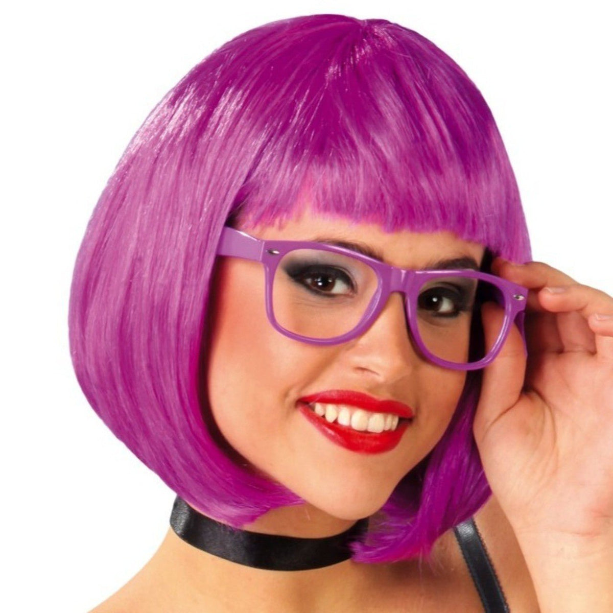 Violet Bob Wig