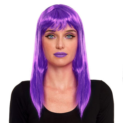Straight Violet Wig