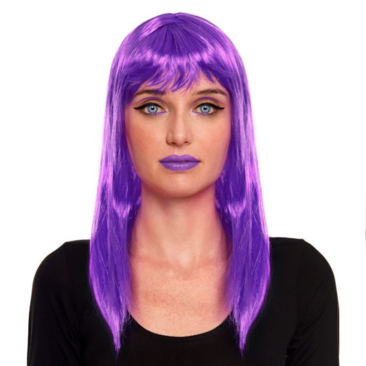 Straight Violet Wig