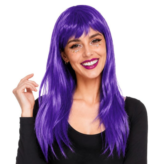 Straight Violet Wig