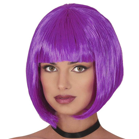 Eco Medium-Length Violet Wig