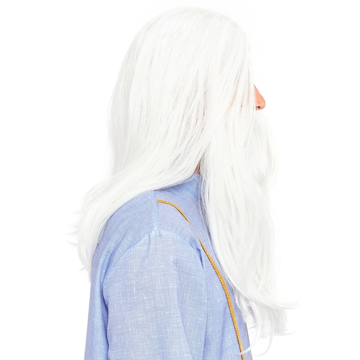 White Wizard Wig and Beard