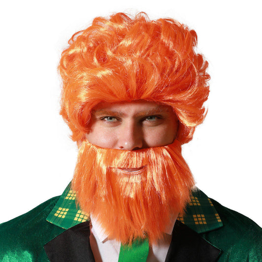 Redhead Wig and Beard