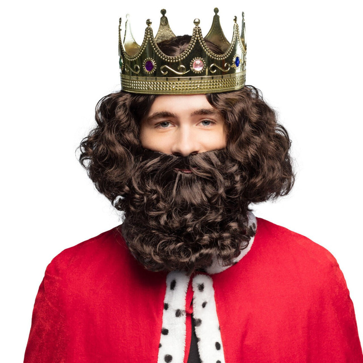 Short King Wig and Beard