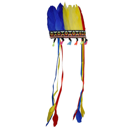 Colourful Feather Indian Headdress
