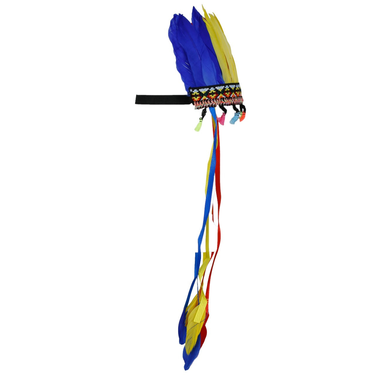 Colourful Feather Indian Headdress