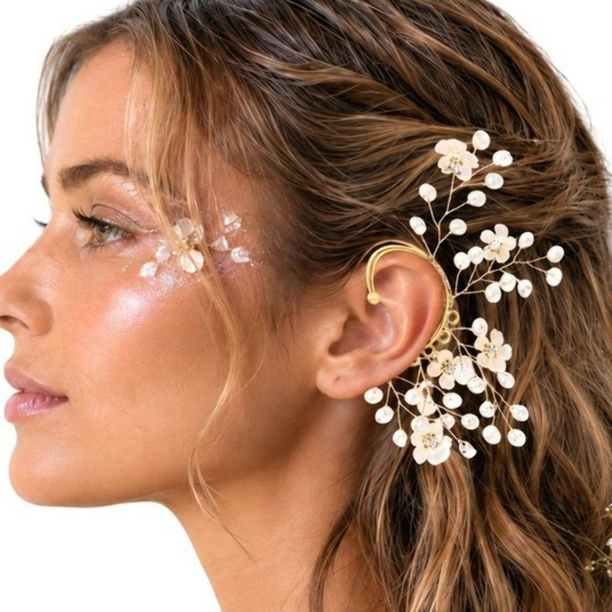 Floral Fairy Ear Cuff Earring