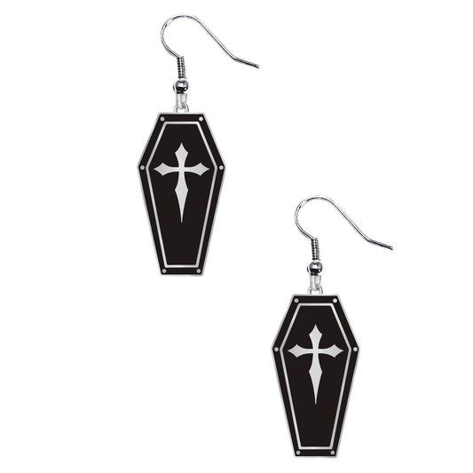 Coffin Earrings