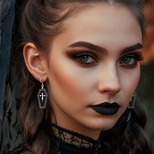 Coffin Earrings