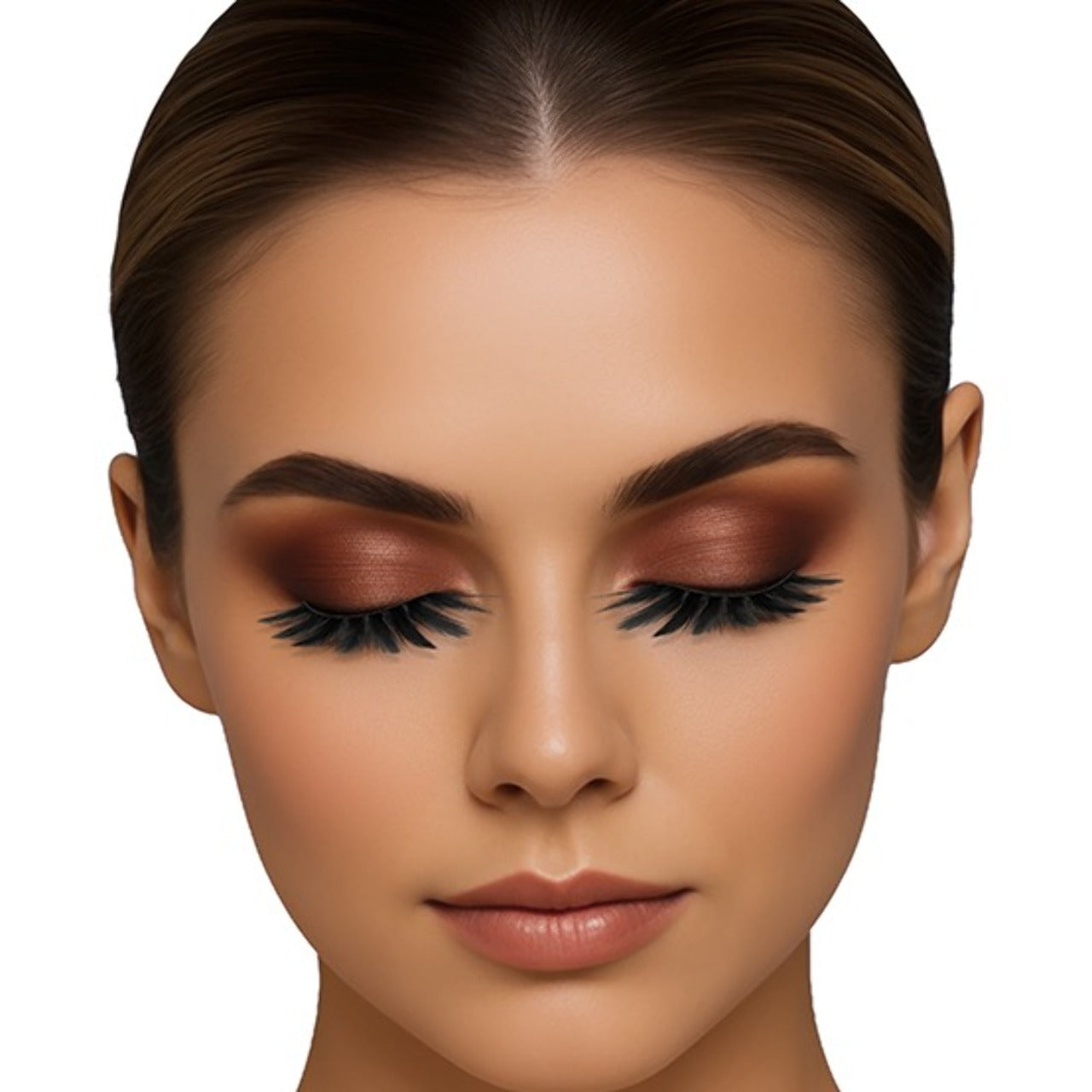 Black Feather Eyelashes
