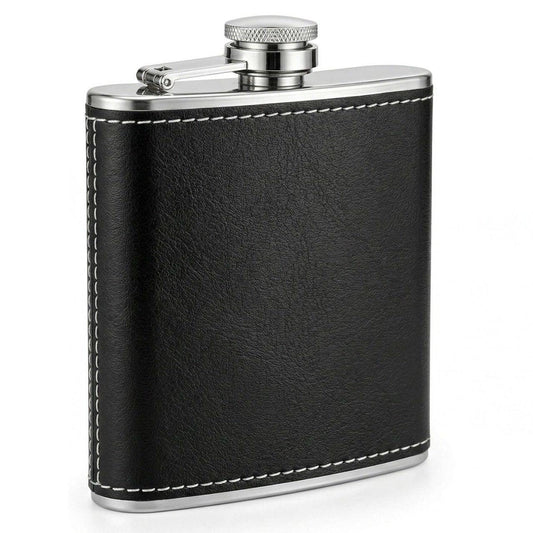 Black Hip Flask