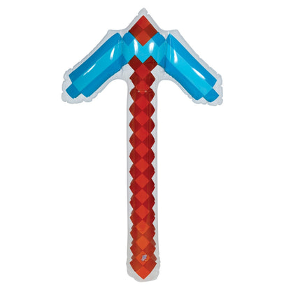 Inflatable Minecraft Pickaxe