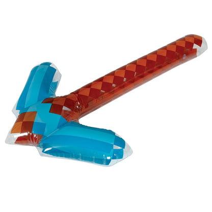 Inflatable Minecraft Pickaxe