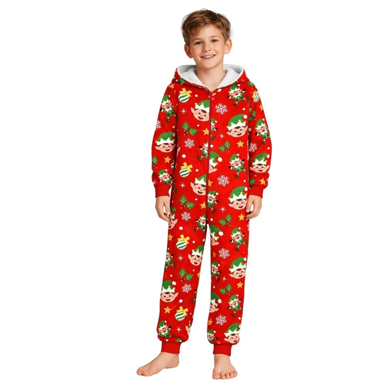 Kids Christmas Elf Pyjamas