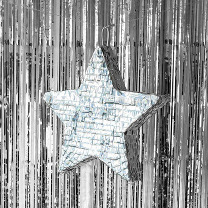 Silver Star Pinata