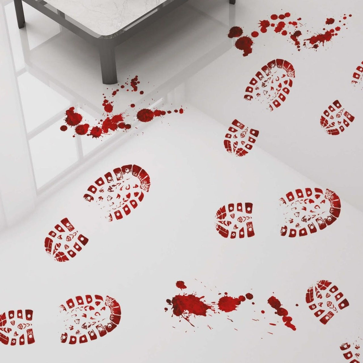 Bloody Boot Prints