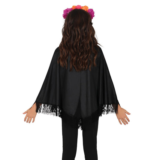 Kids Day of the Dead Catrina Poncho