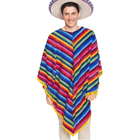 Classic Mexican Poncho
