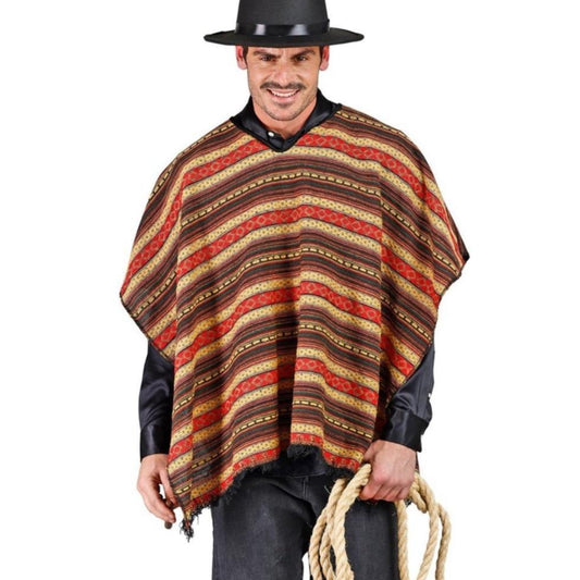 Reversible Mexican Poncho