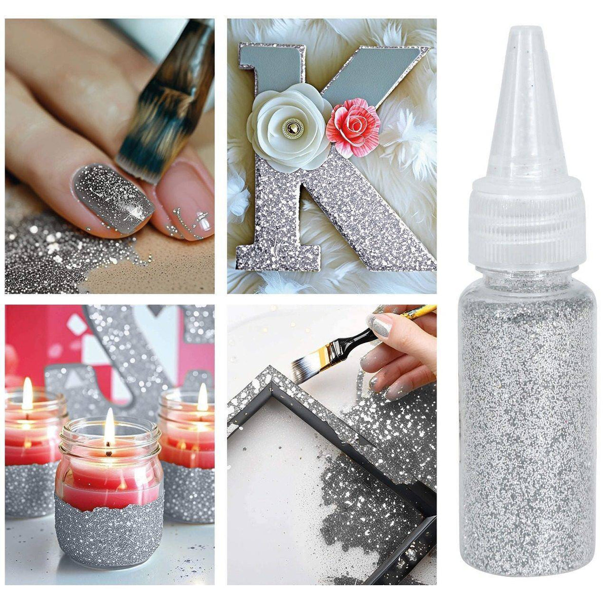 Biodegradable Silver Glitter