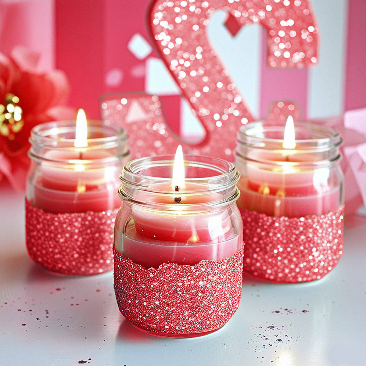 Red Biodegradable Glitter