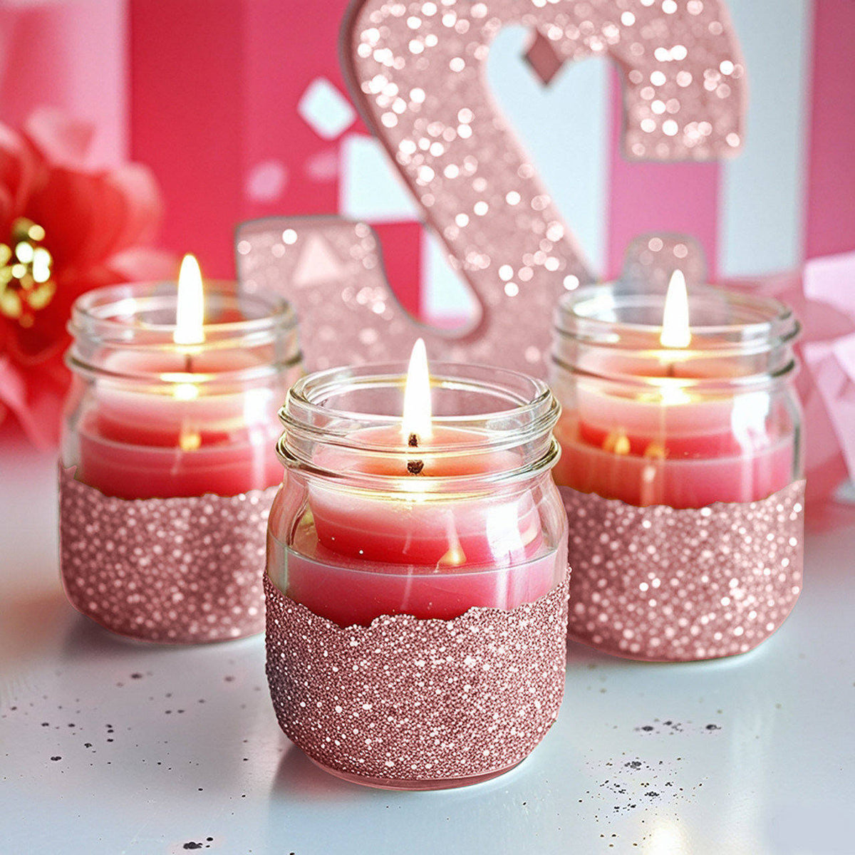 Biodegradable Pink Glitter