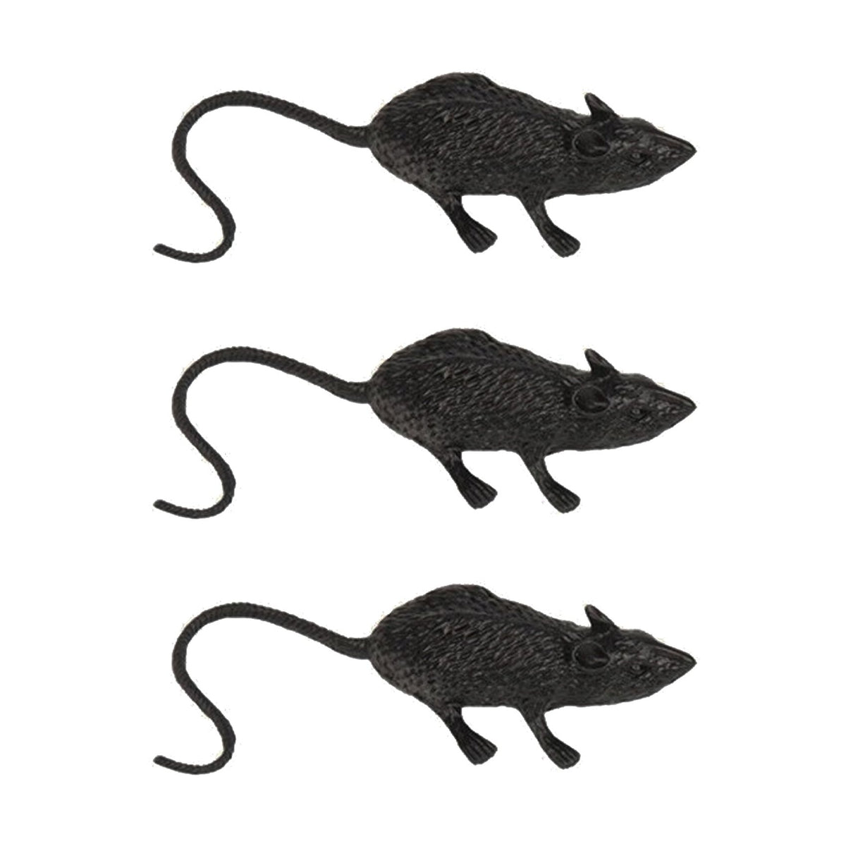 Bag of 3 Black Rats