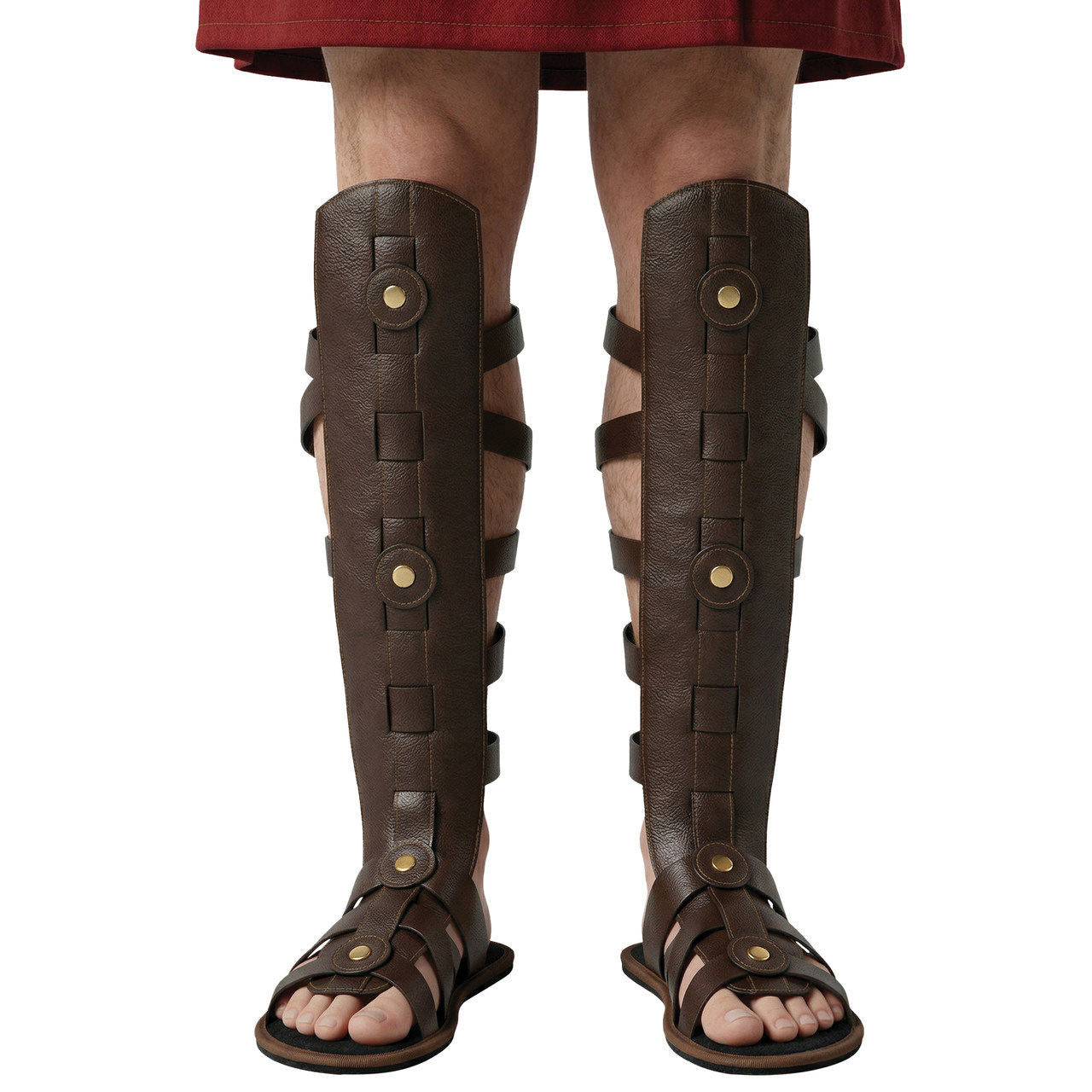 Roman Sandals Faux Leather