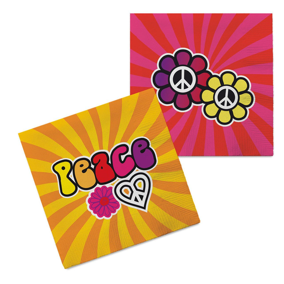 Hippie Peace Napkins