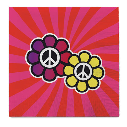 Hippie Peace Napkins