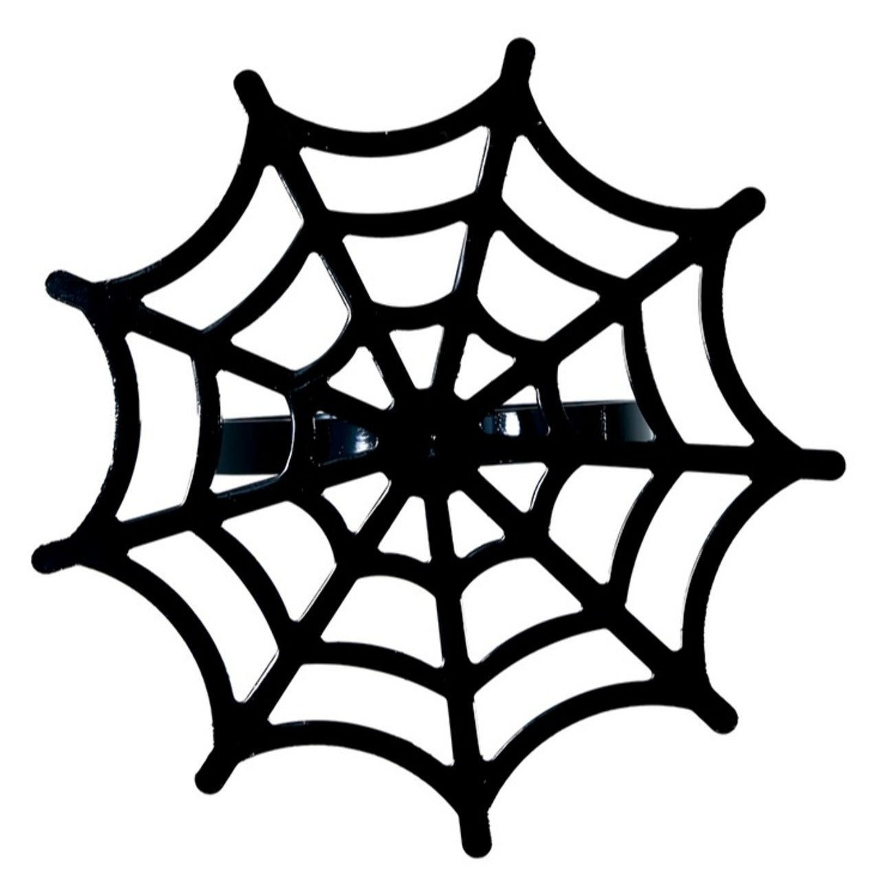 Metallic Spiderweb Napkin Holder