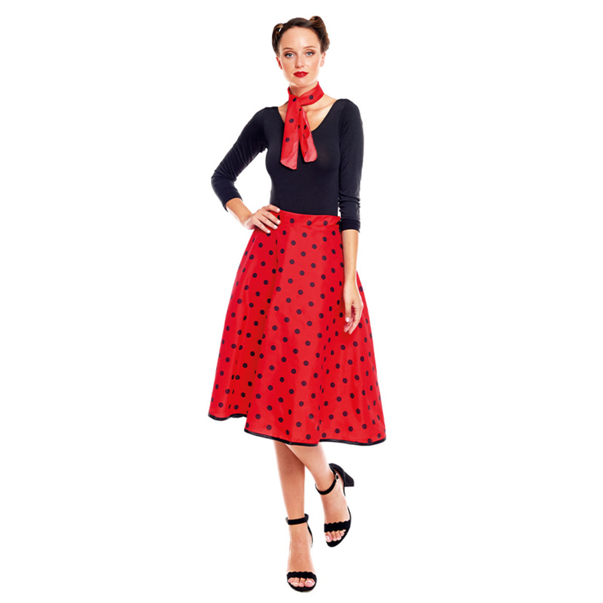 Red Polka Dot 50s Set