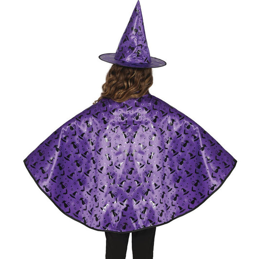 Kids Purple Witch Set